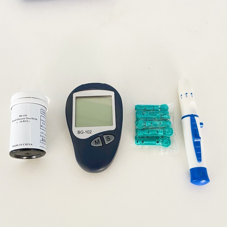 parts of Blood blood glucose test kit